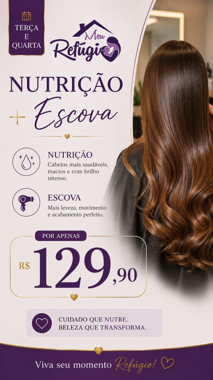 Nutrição + Escova